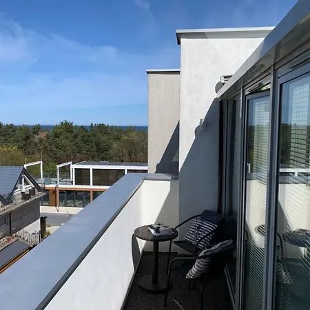 View Sky & Sea- Maloves - Prywatny Na Wynajem -widok Na Morze ,taras ,aneks Daire Władysławowo