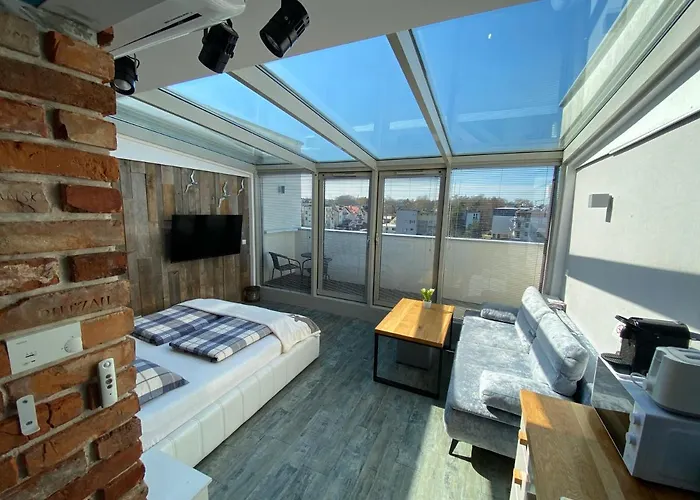 View Sky & Sea- Maloves - Prywatny Na Wynajem -widok Na Morze ,taras ,aneks 公寓 Władysławowo